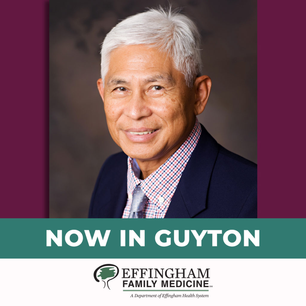 Dr. Laygo Moves to Guyton Effingham Family Medicine Office Effingham