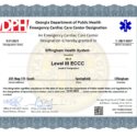 EHS Designated Level III Emergency Cardiac Care Center