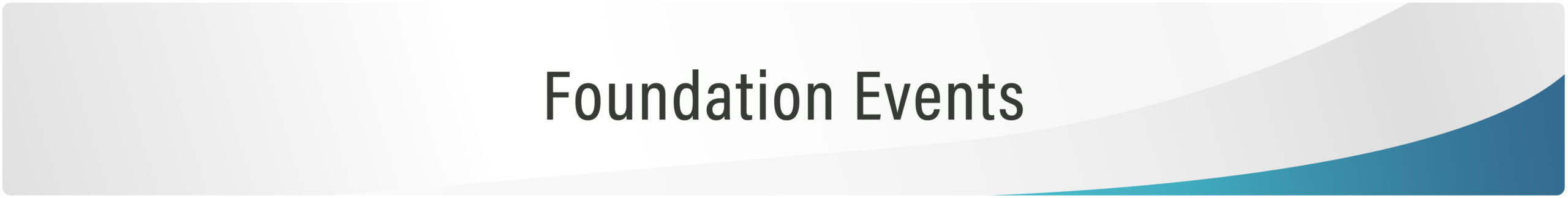 foundation events