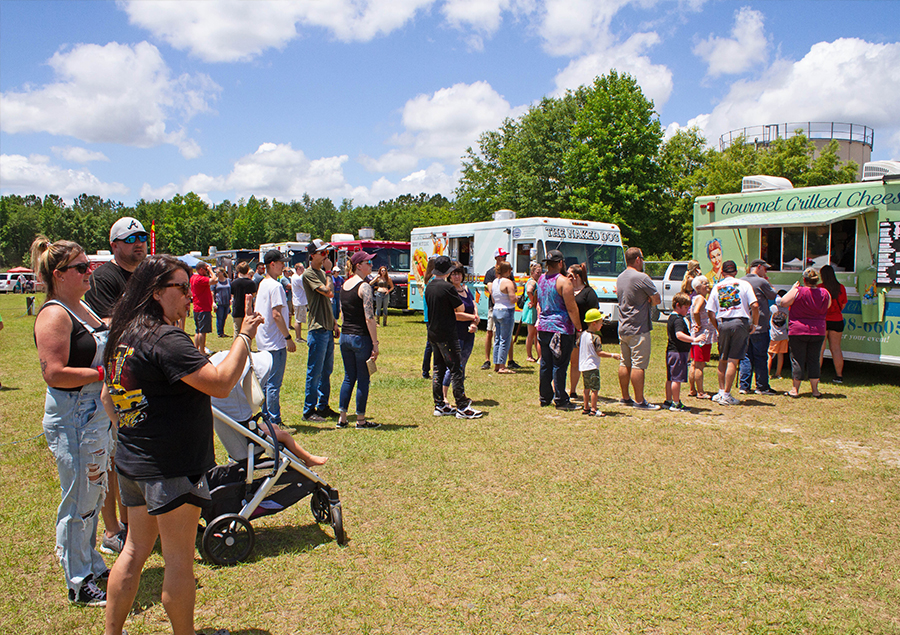 Gears and Grub car show Effingham Health System event featured attraction food trucks